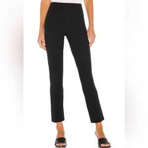Women’s SPANXsmooth PerfectFit Ponte slim straight black pants- Size small